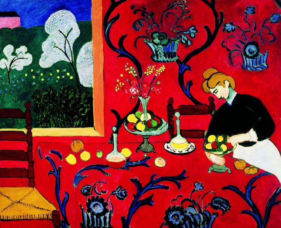 Анри Матисс - Красная комната, 1908