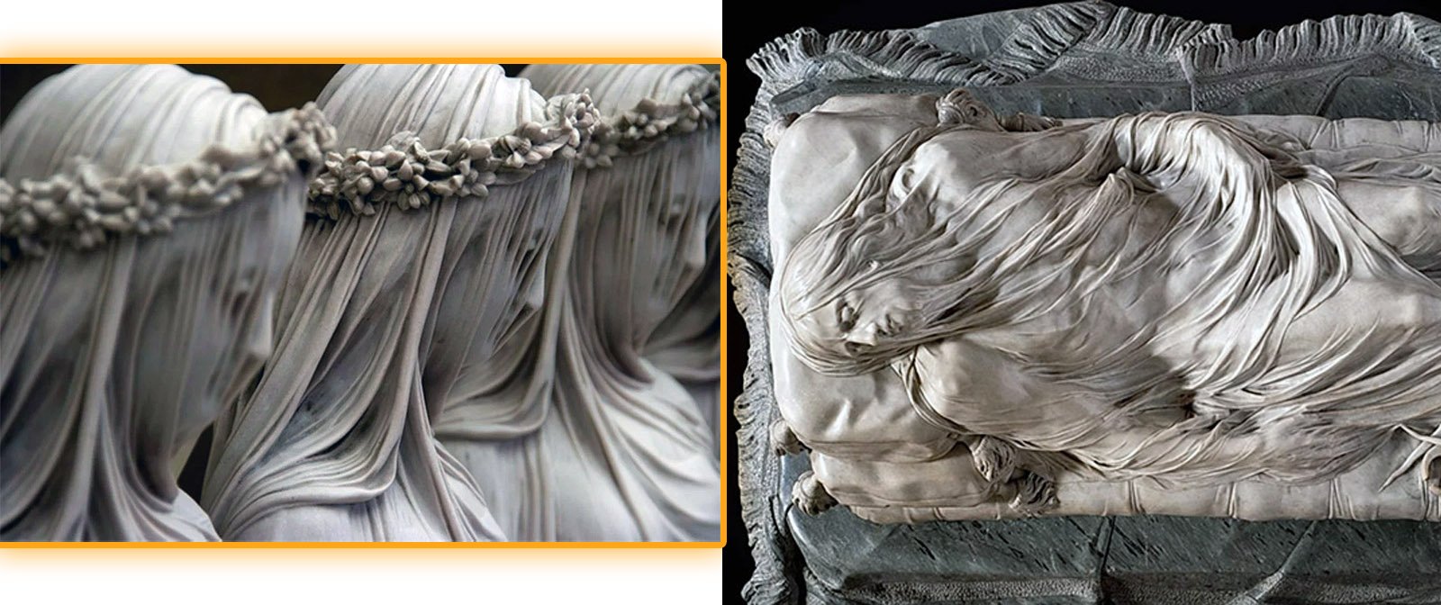 Невесомая вуаль на скульптурах. Как итальянские мастера добивались такого эффекта?