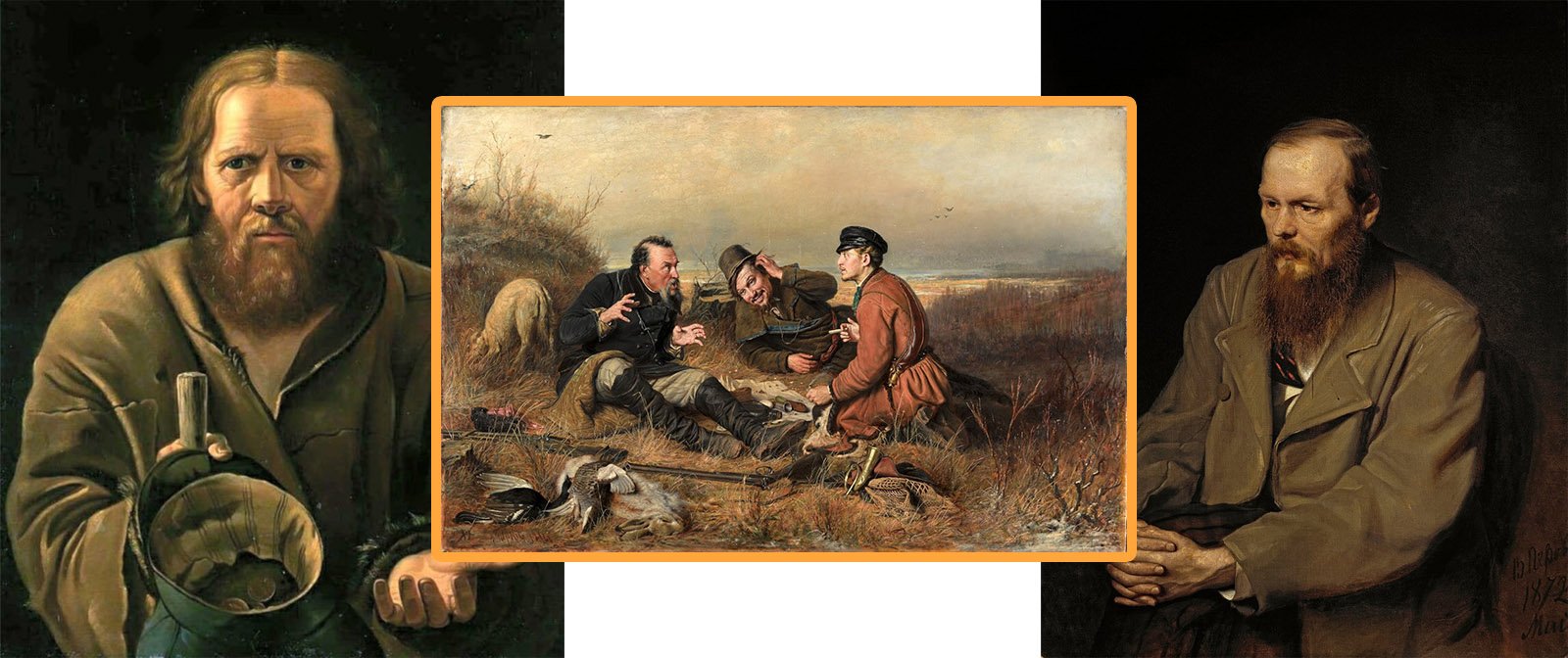 Почему над картиной Перова «Охотники на привале» смеялись все его современники? Что там было не так?