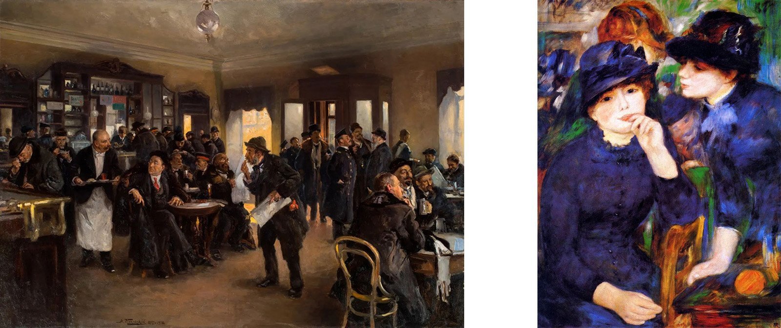 ​У нас — передвижники, во Франции — импрессионисты. В чём их картины были схожими, а в чём различались?
