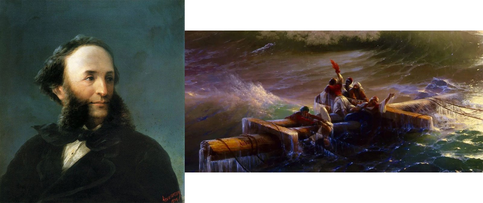 ​На картине «Девятый вал» Айвазовский неправильно написал волны. По какой причине он это сделал и в чём истинное величие данной картины? 