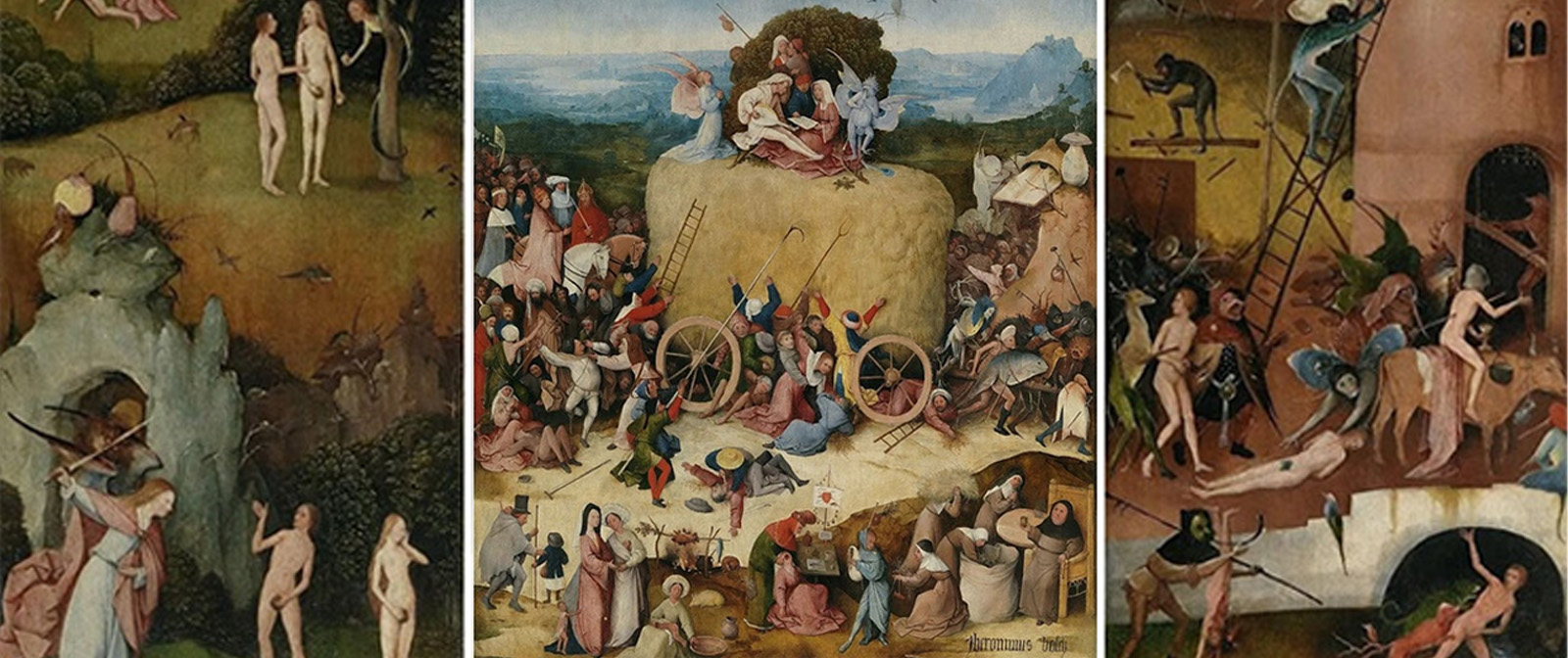 Воз сена» — удивительная картина Иеронима Босха об истинной природе зла.  Какие глубокие смыслы заложил в