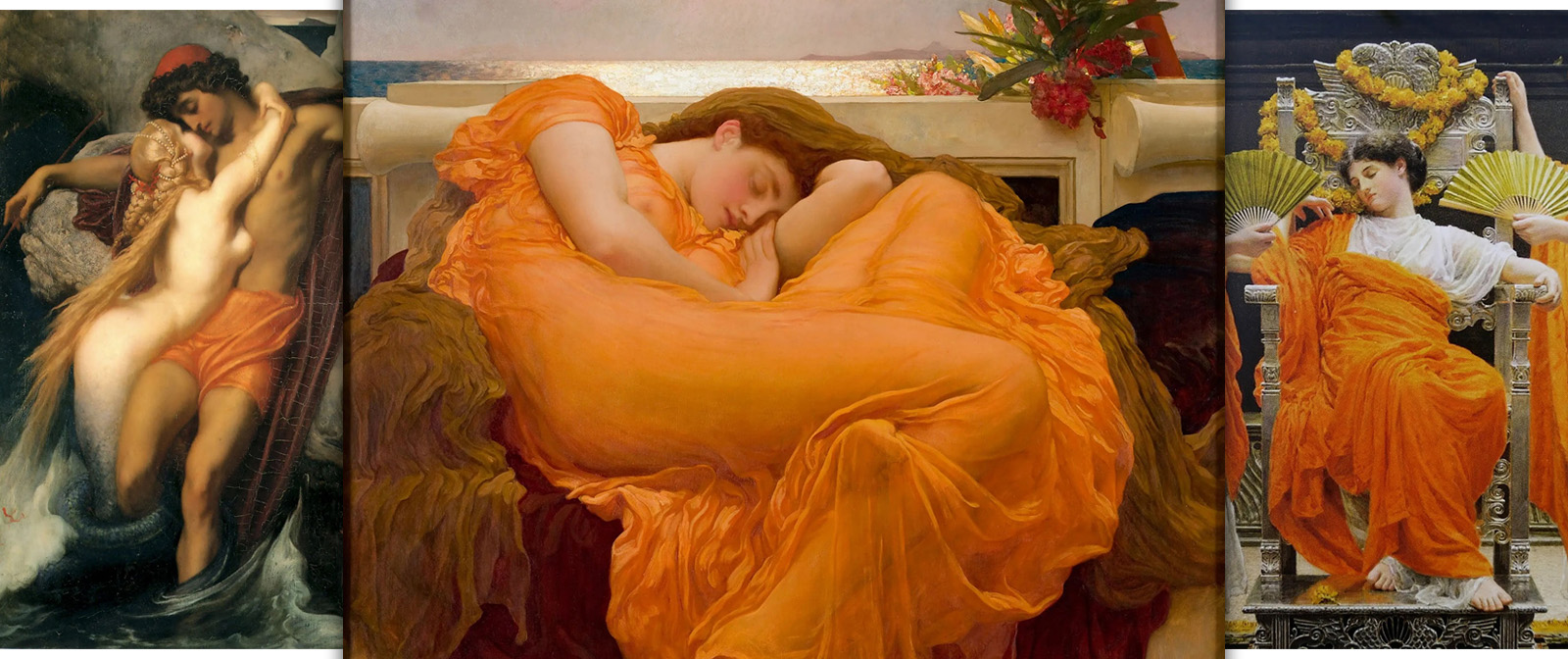 ​Воплощение чувственности и красоты. «Пылающий июнь» — самая впечатляющая картина Фредерика Лейтона. 