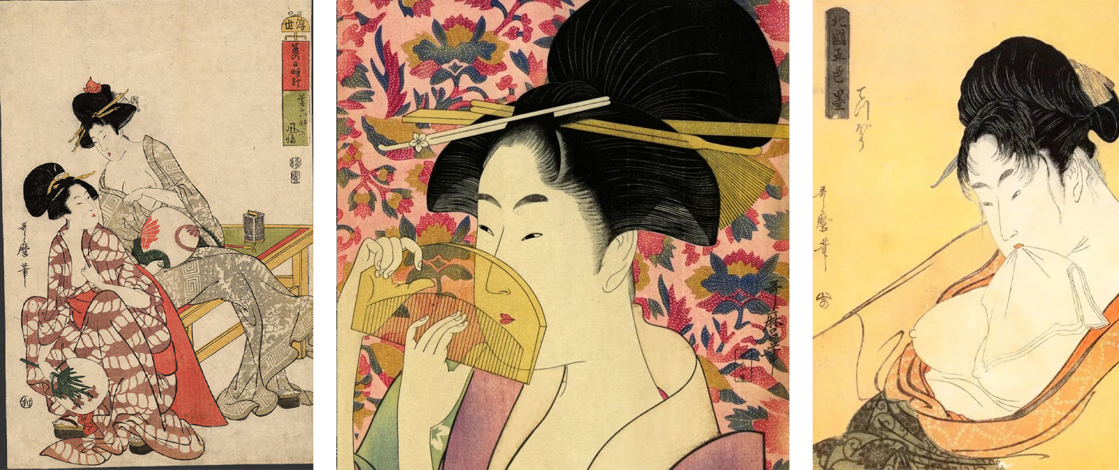 Мастер непристойных гравюр сюнга и портретов изысканных красавиц. Китагава Утамаро. 