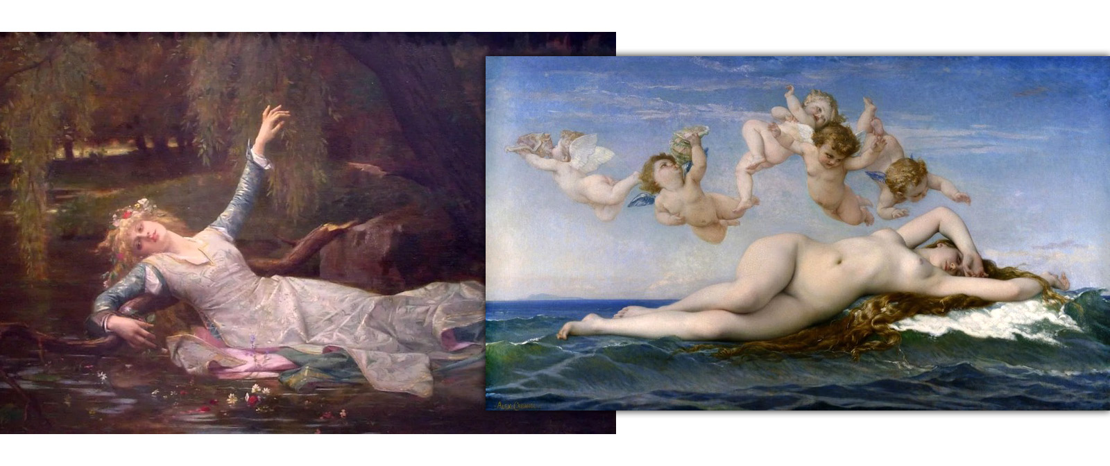 Обнажённые богини на картинах академиста Александра Кабанеля. Когда красота решает всё