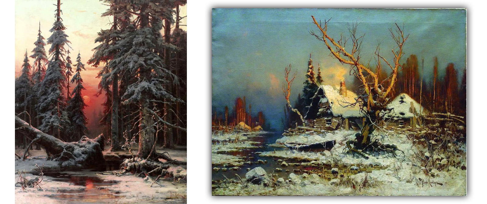 Изумительные пейзажи незаслуженно забытого художника Юлия Клевера, которые восхищали многих любителей искусства.