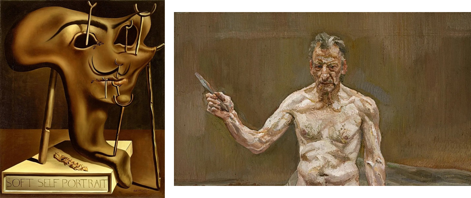Strange self-portraits by famous artists that delight and bewilder.