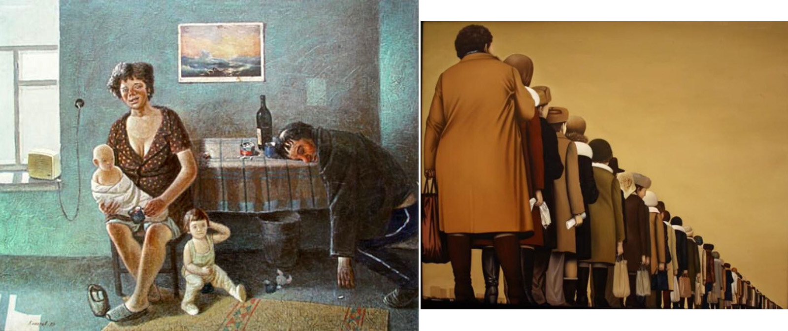 The unsightly truth about our life. Anti-Soviet pictures that will leave no one indifferent.