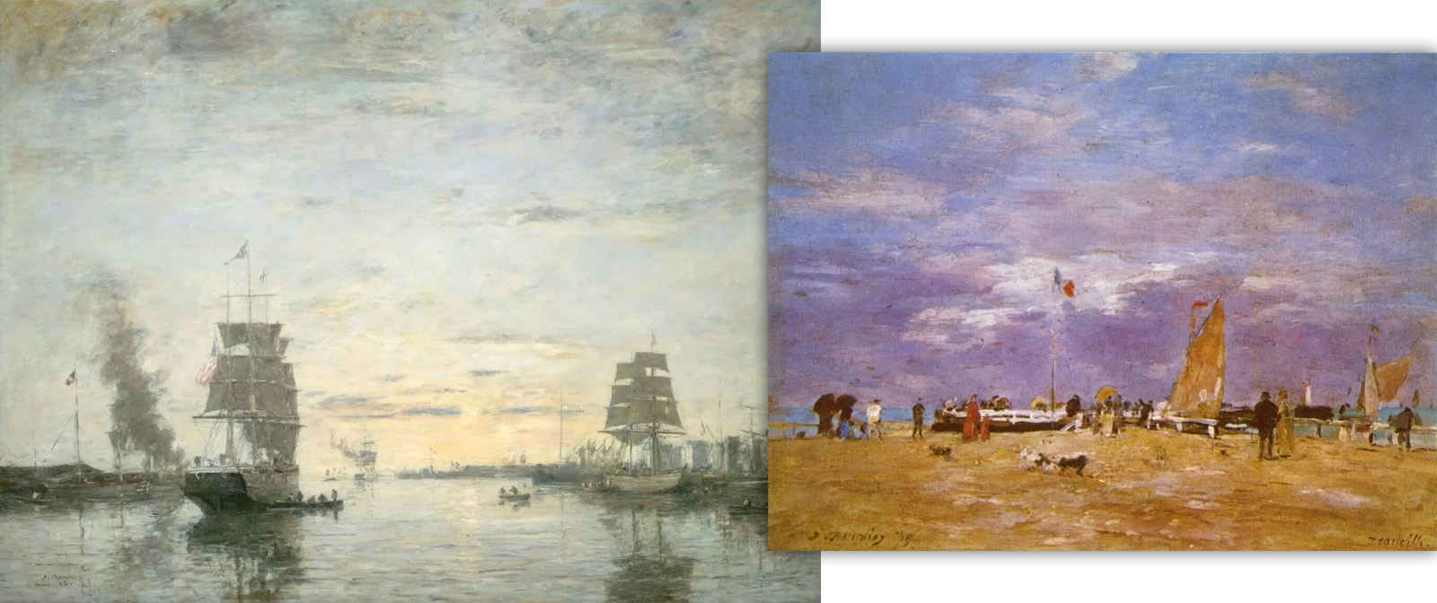 "French Aivazovsky" Éugene Boudin, whose paintings are much more than meets the eye