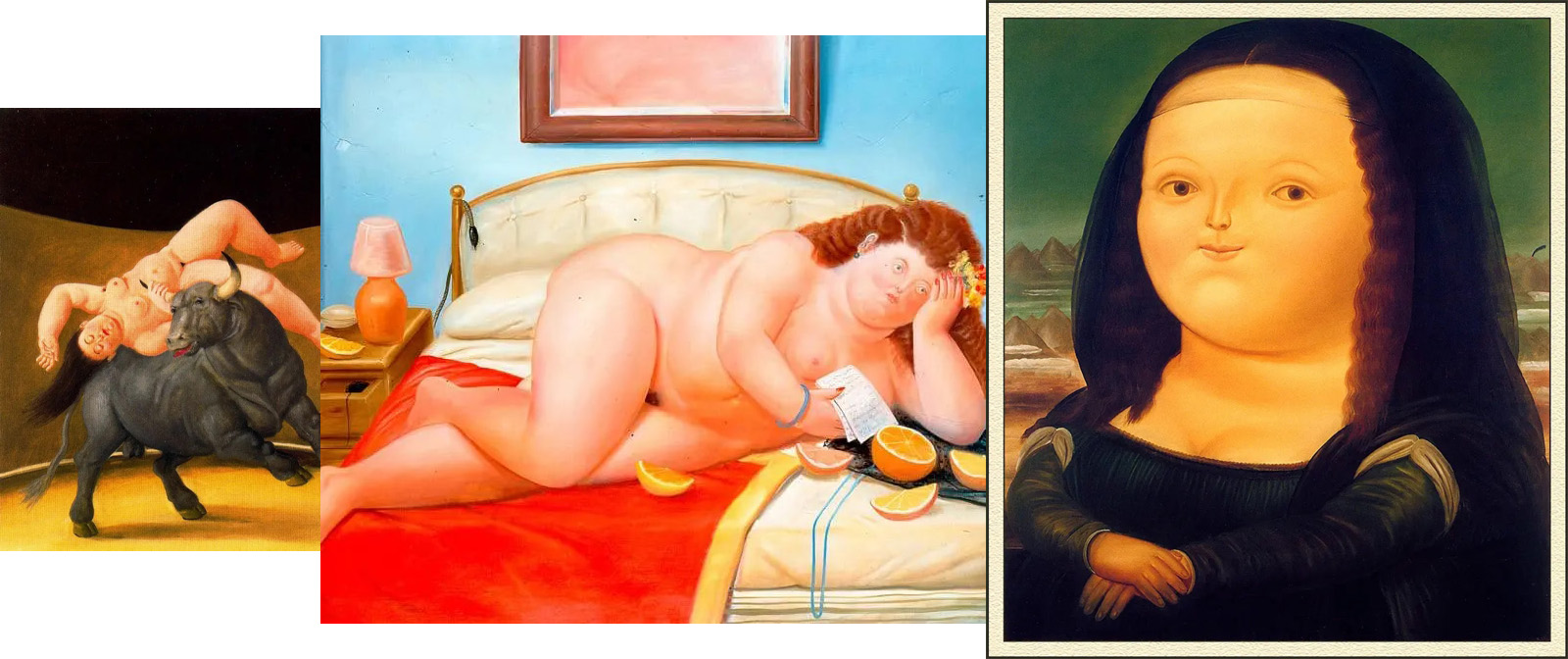 Почему люди на картинах Фернандо Ботеро такие толстые? Ответ самого художника.