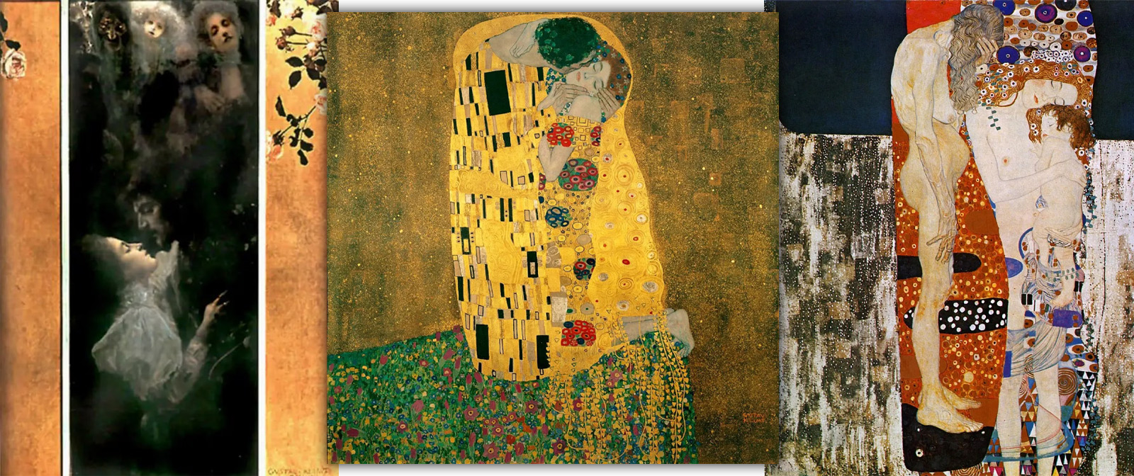 Never missed a model and knew all about love. The insatiable Gustav Klimt and his brilliant “The Kiss”. 