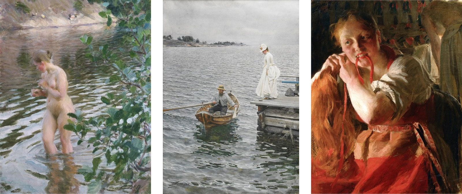 A great master of the nude genre Anders Zorn and his wonderful paintings that depict the everyday life of Swedish peasant women.