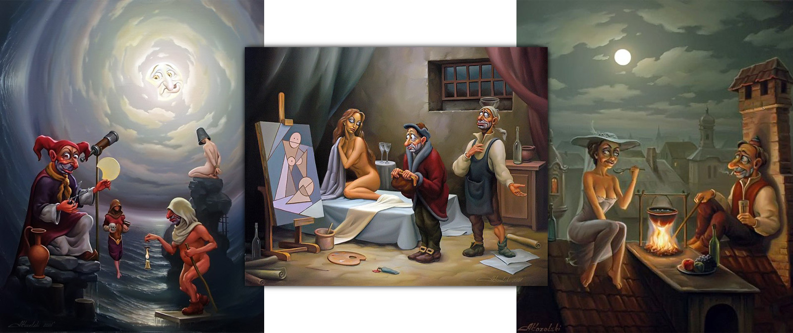 ​Medieval Gynecological Examination and Customs Robbery. The Caustic Humor of Anatoly Kozelsky