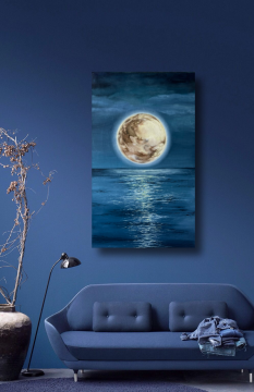 Full Moon / Oil painting