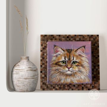 Miniature Pet Portrait from Photo