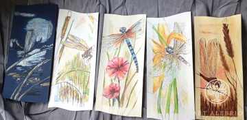 Set of miniatures "Dragonflies"