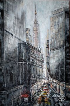 Interior painting "City"