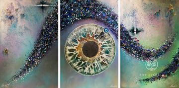 Pupil.(triptych)