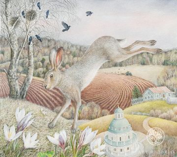 Spring song about a hare