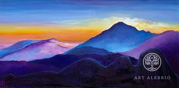 Purple Mountain Illusion