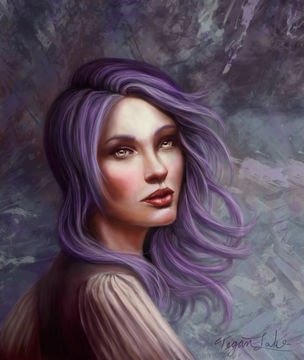 The Purple Lady