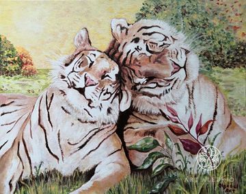 Tigers in nature