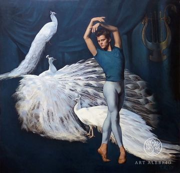 Dancing with White Peacocks