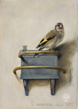 The Goldfinch (copy of a painting by Carel Fabricius from 1654)