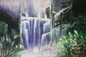 Лесной водопад 