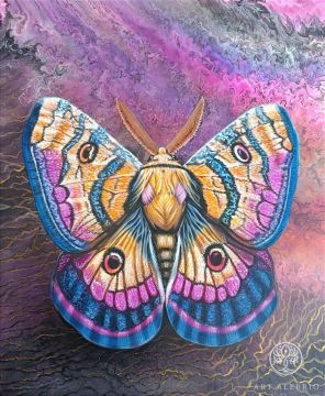 Butterfly. Canvas. Acrylic. 60*50