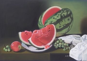 Watermelon. Taste from childhood.