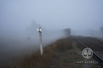 "Foggy morning" from the series "Russia. Not the advertising side" (Valery Shaban)