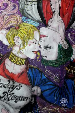 Harley Quinn & Joker. A1 (60.5 x 85.5 cm)
