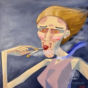 Дама с сигарой. Написано из живых переживаний