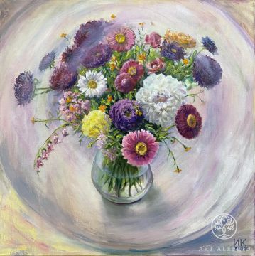"Flower aura" Irina Kaminskaya