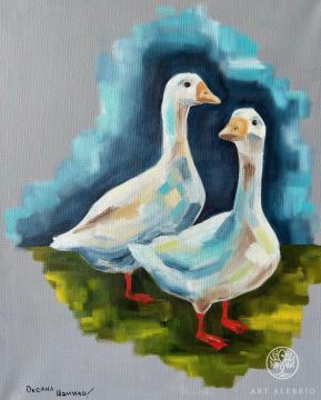 "Geese are my geese" Oksana Shamina