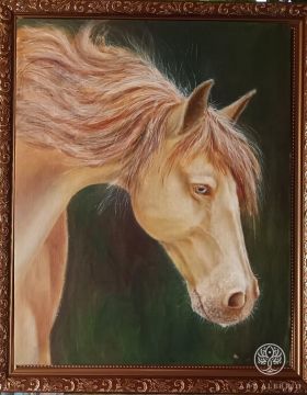"Лошадь с голубыми глазами" (Наталия Хакова)
