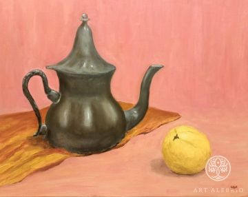 "Moroccan teapot and quince" Nikita Mishutin