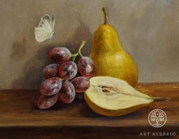 "Pear. Grapes" Natalia Khakova