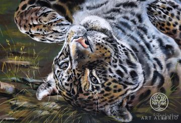 "Resting Jaguar" Elena Zamlynskaya