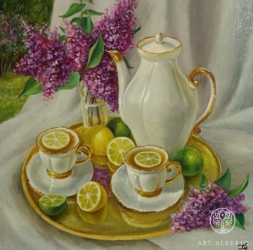"Porcelain morning" Natalia Khakova
