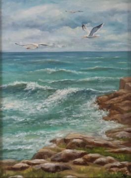 "Sea gulls" Natalia Khakova
