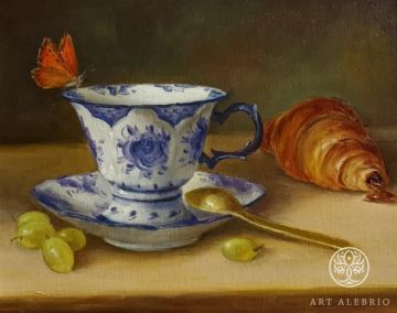 "Butterfly and croissant" Natalia Khakova