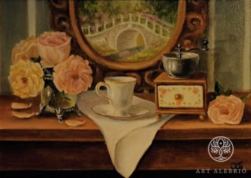 "The Aroma of Coffee and Roses" Natalia Khakova