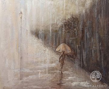 "Прогулка под дождем" Алена Хазанова