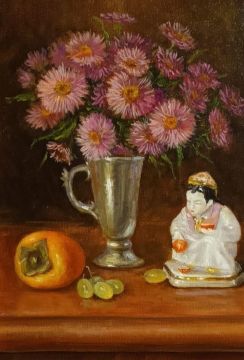 "Persimmon and the Porcelain Girl" Natalia Khakova
