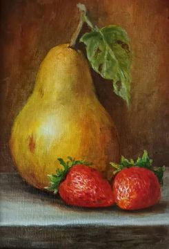 "Pear and Strawberry" Natalia Khakova