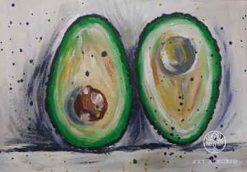 "Mischievous avocado" Polina Nagornaya