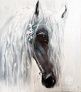 Белая лошадь 