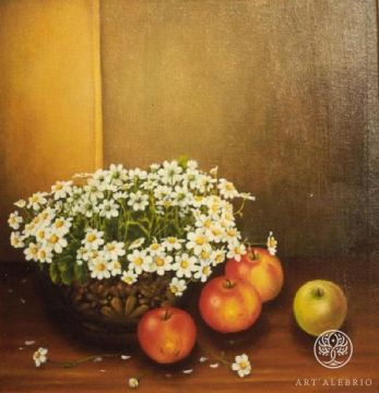 Still life with daisies / Still-life with Сamomiles